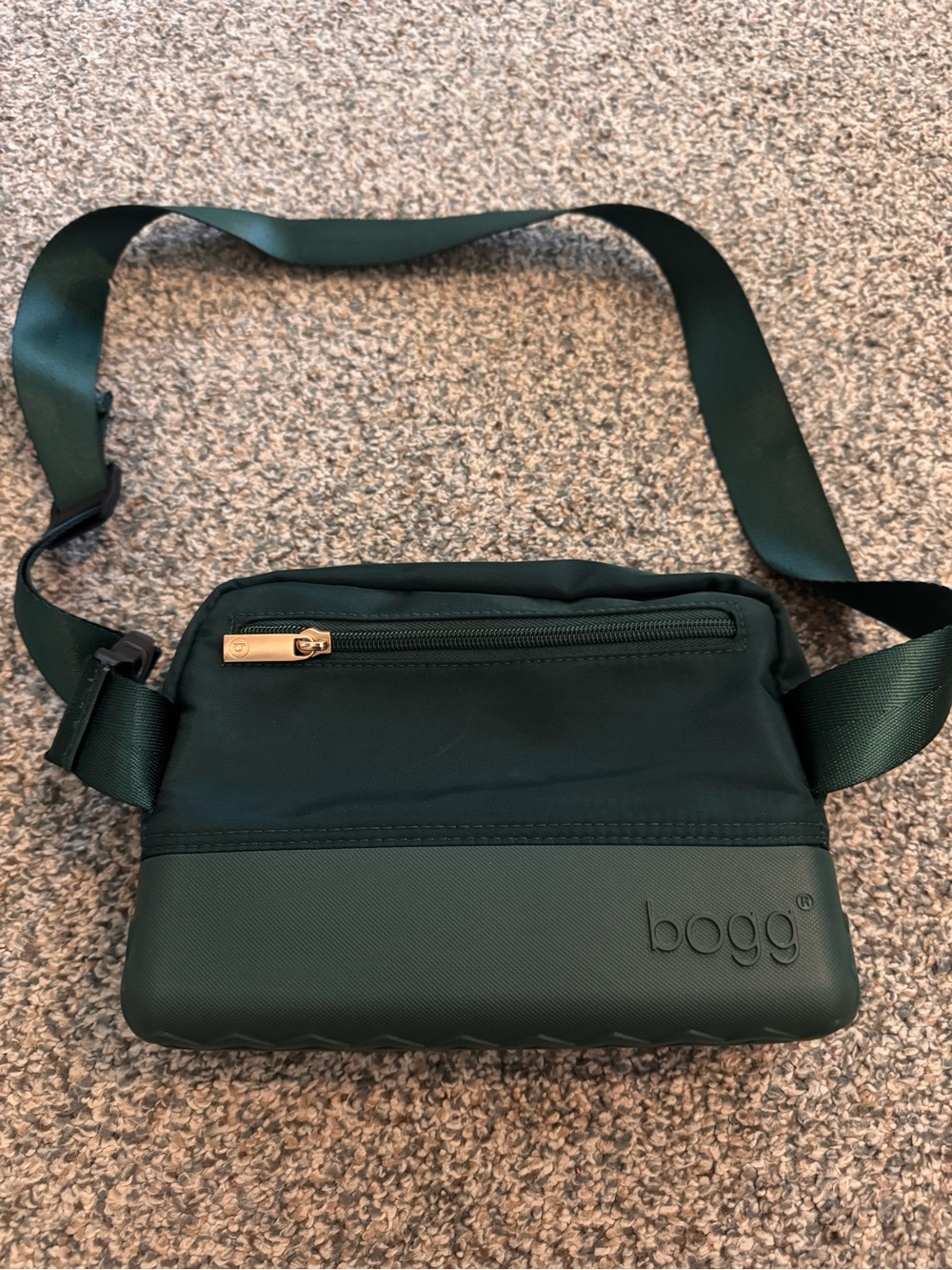 Bogg Dark Green Crossbody Pouch Belt Bag